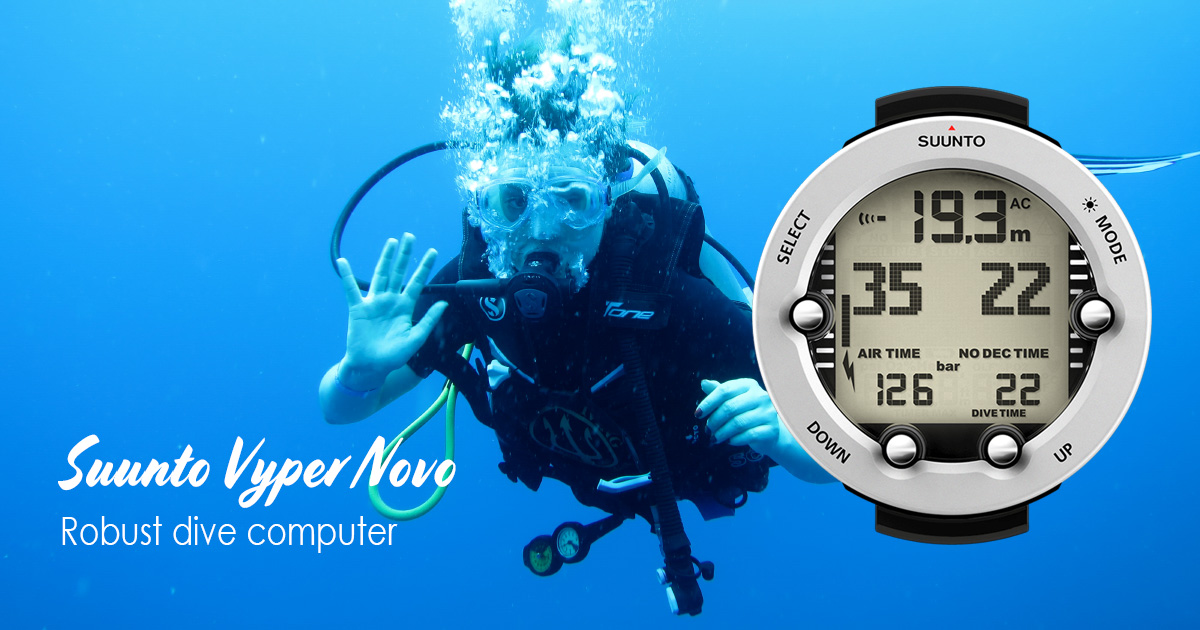 Suunto Vyper Novo - Robust dive computer