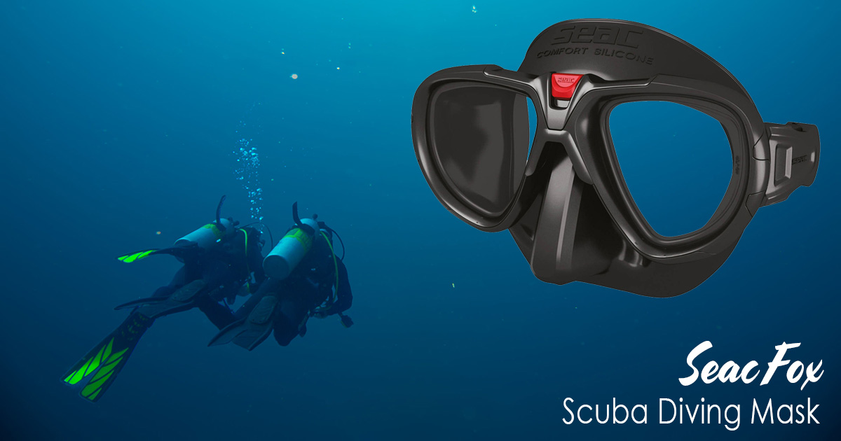 Seac Fox Scuba Diving Mask
