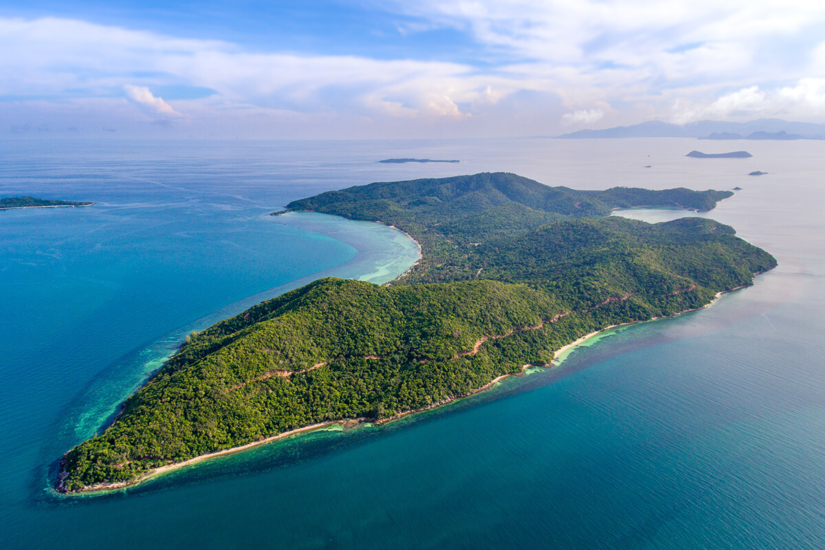 Die unberührte Natur von Koh Tan